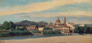 Ansicht eines italienischen Dorfes